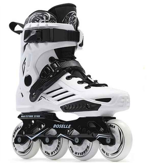 Roselle Inline Roller Skate Shoes (White)
