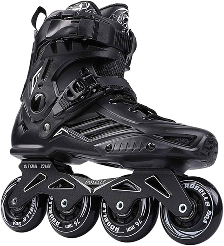 Roselle Inline Roller Skate Shoes (Black)